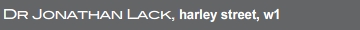 Dr Jonathan Lack